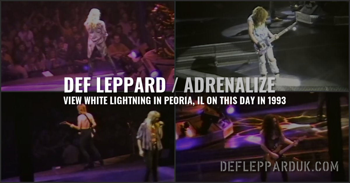 Def Leppard 1993.