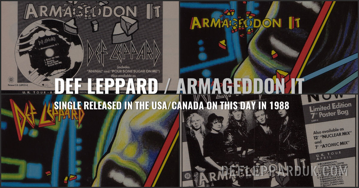 Def Leppard 1988.