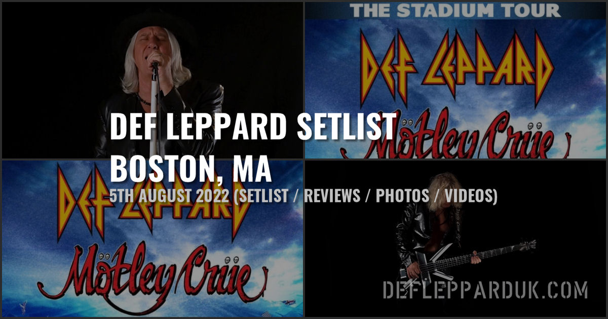 The Stadium Tour 2022.