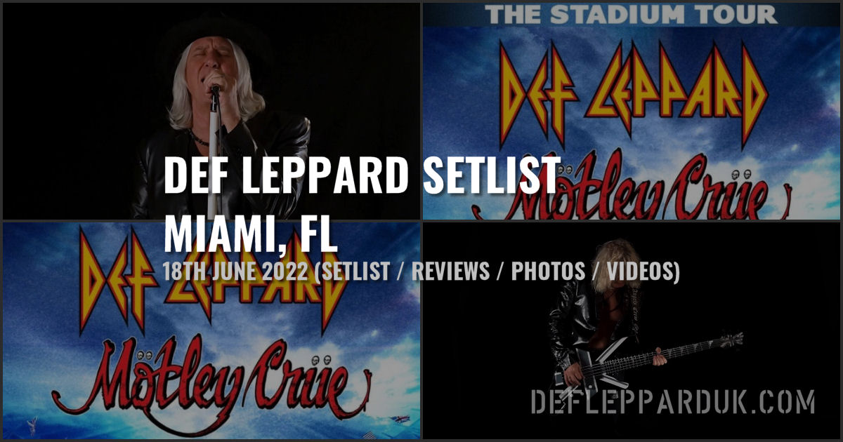 The Stadium Tour 2022.