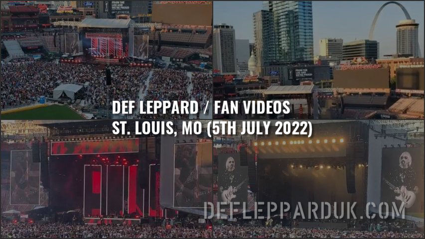 Def Leppard 2022 Fan Videos.