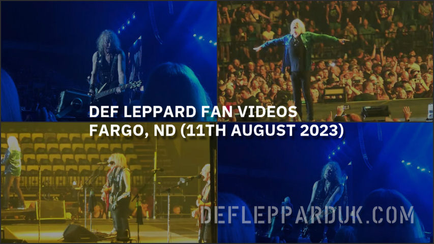Def Leppard 2023 Fan Videos.