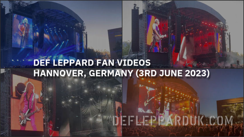 Def Leppard 2023 Fan Videos.