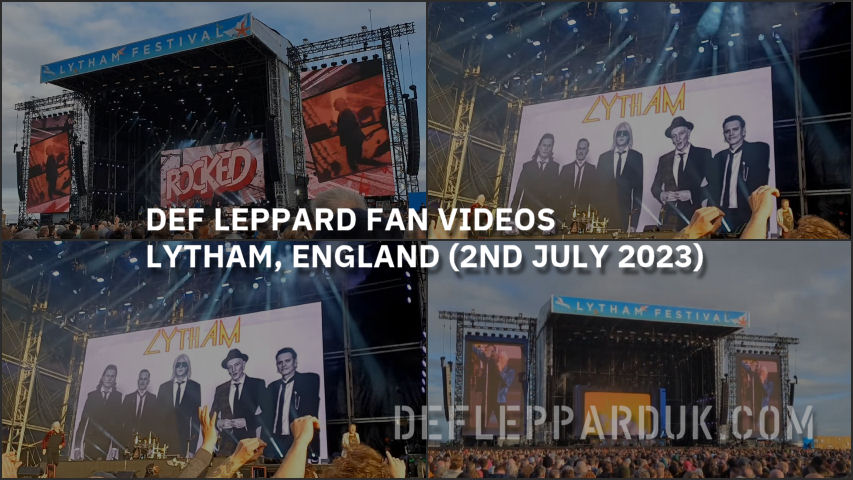 Def Leppard 2023 Fan Videos.