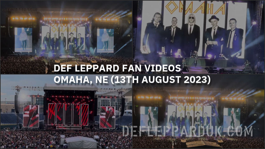 Def Leppard 2023 Fan Videos.