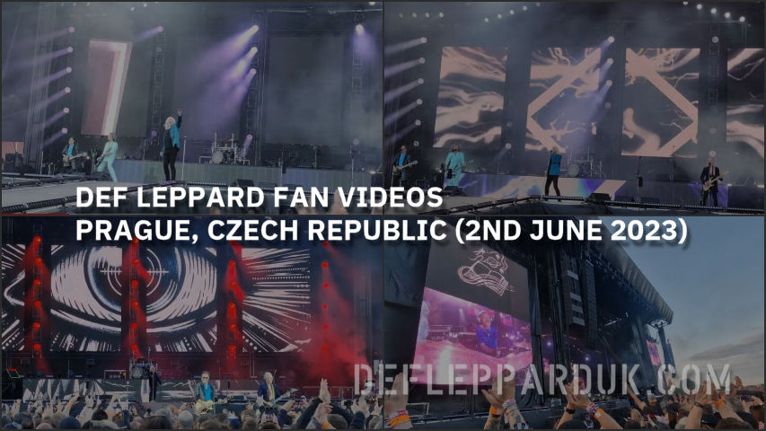 Def Leppard 2023 Fan Videos.