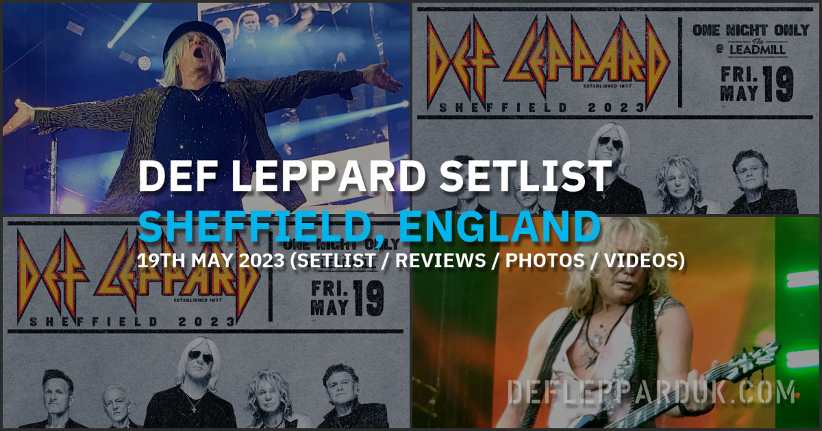 Def Leppard News