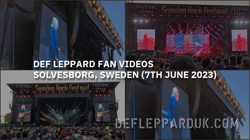 Def Leppard 2023 Fan Videos. Def Leppard 2023 Fan Videos.