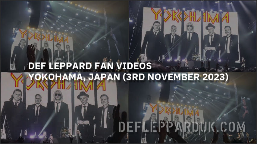 Def Leppard 2023 Fan Videos.