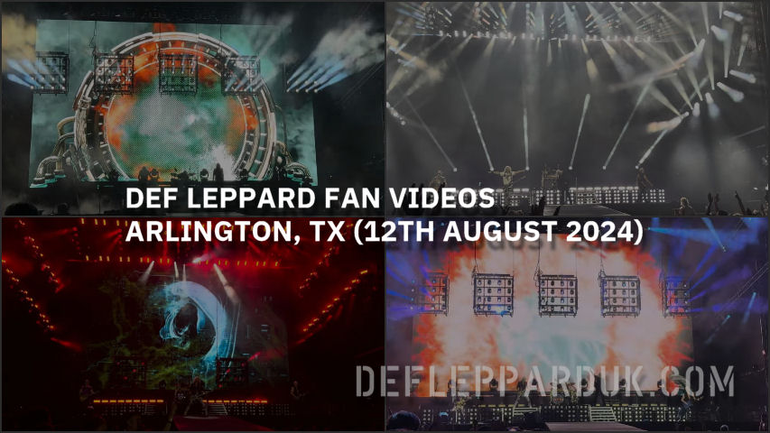 Def Leppard 2024 Fan Videos.