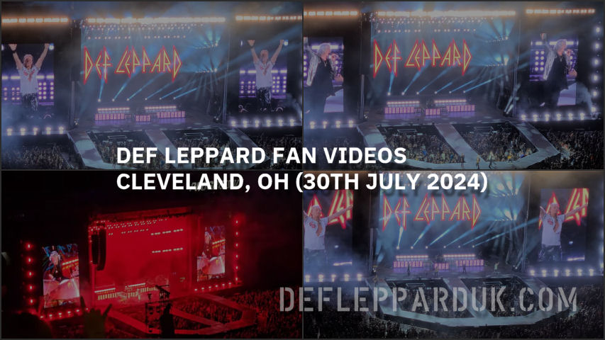 Def Leppard 2024 Fan Videos.