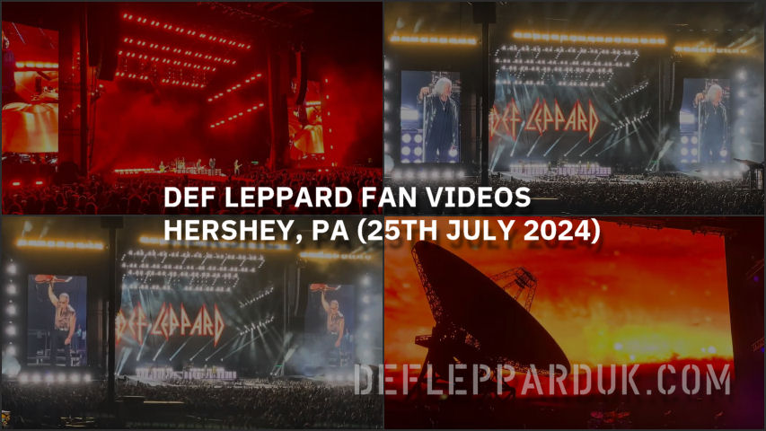Def Leppard 2024 Fan Videos.