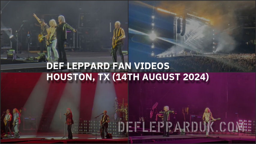 Def Leppard 2024 Fan Videos.