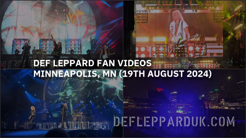 Def Leppard 2024 Fan Videos.