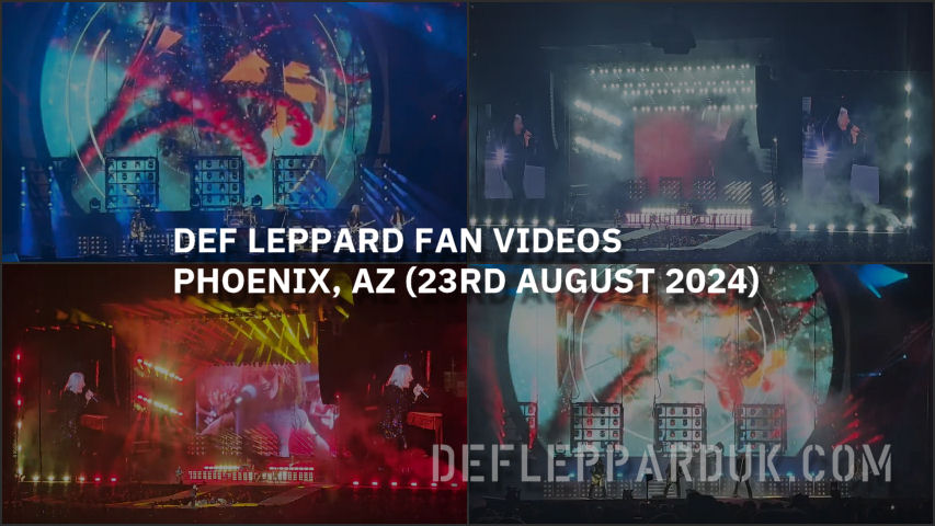 Def Leppard 2024 Fan Videos.