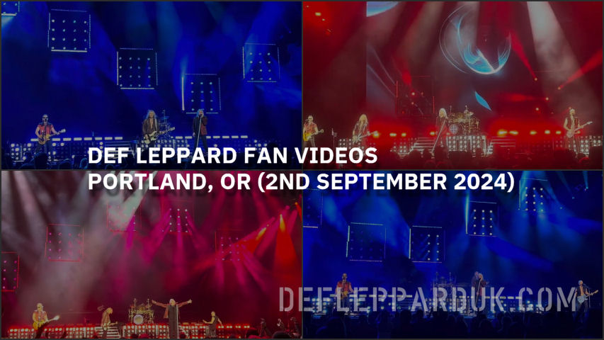 Def Leppard 2024 Fan Videos.