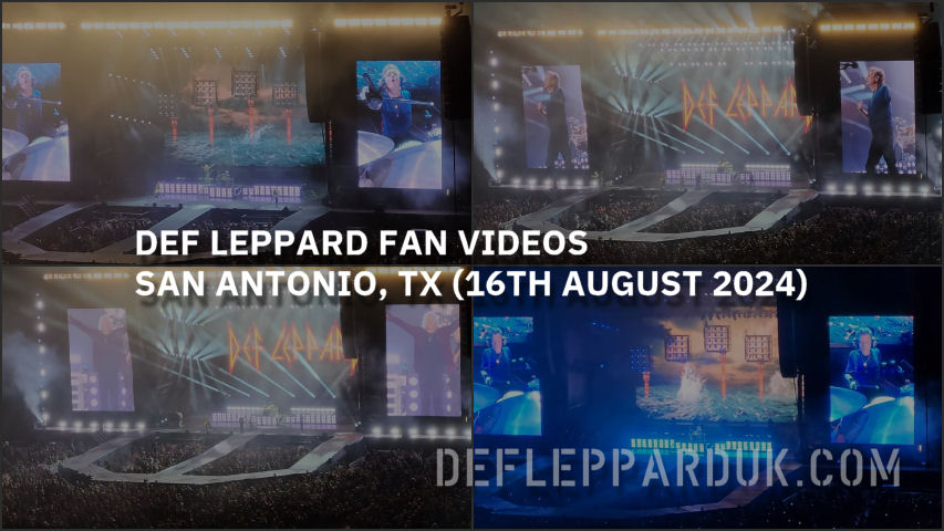 Def Leppard 2024 Fan Videos.