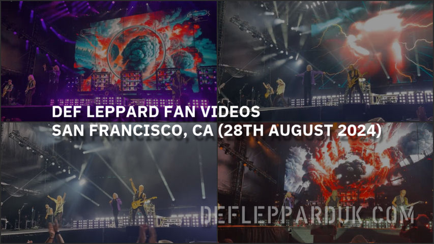 Def Leppard 2024 Fan Videos.
