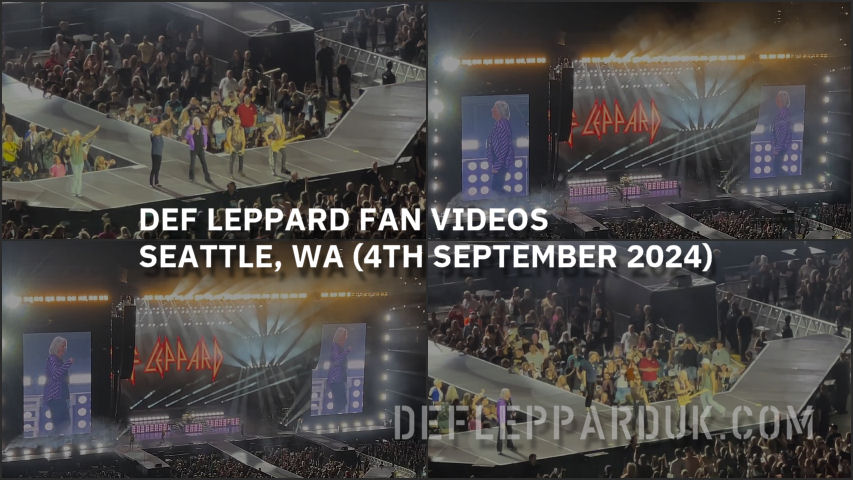 Def Leppard 2024 Fan Videos.