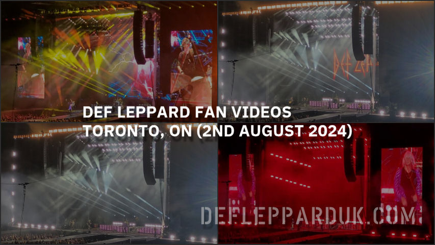 Def Leppard 2024 Fan Videos.