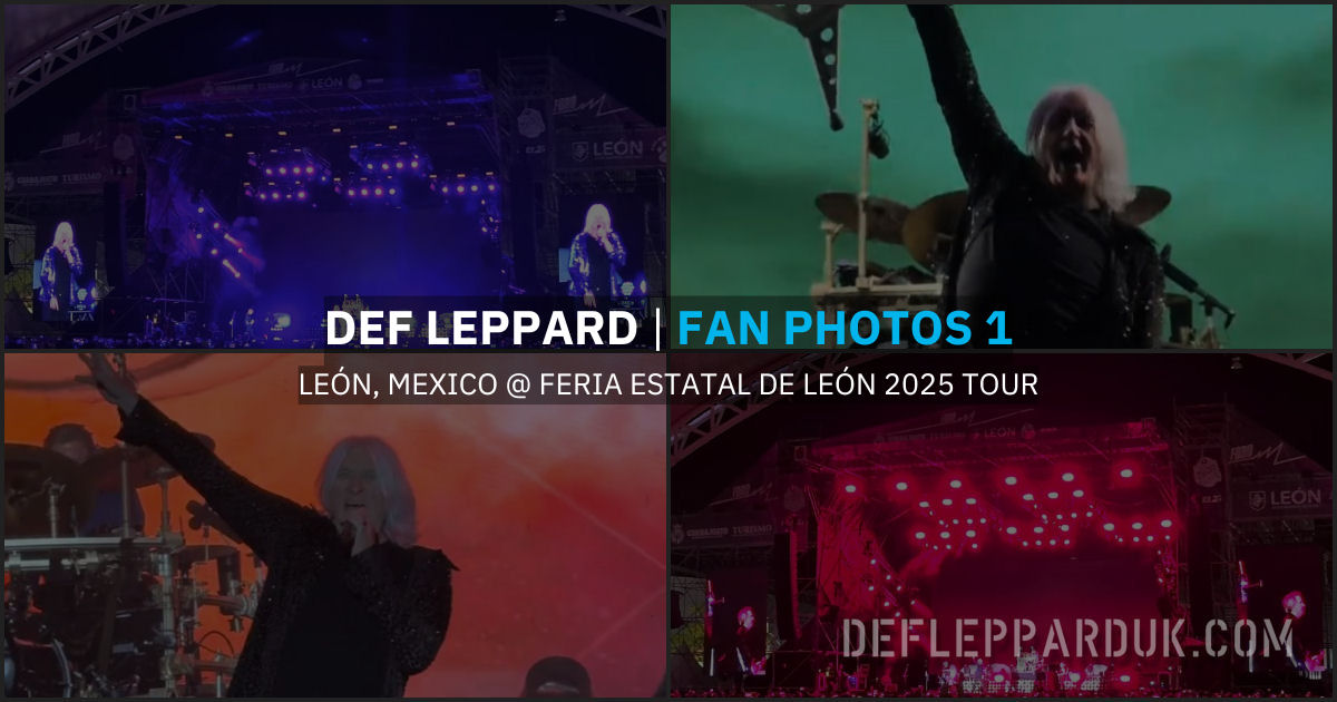 Def Leppard 2025. Def Leppard 2025.
