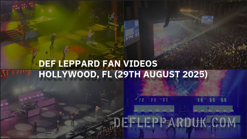 Def Leppard 2025 Fan Videos. Def Leppard 2025 Fan Videos.