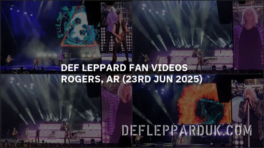 Def Leppard 2022 Fan Videos.