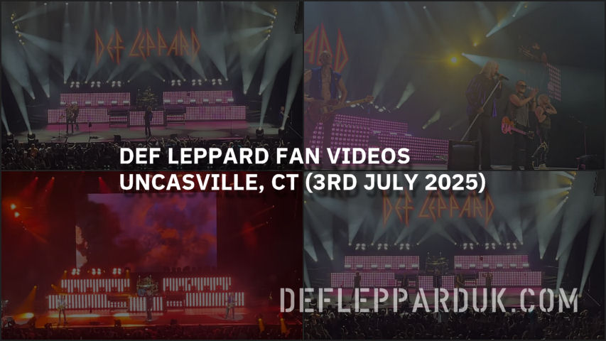 Def Leppard 2025 Fan Videos.