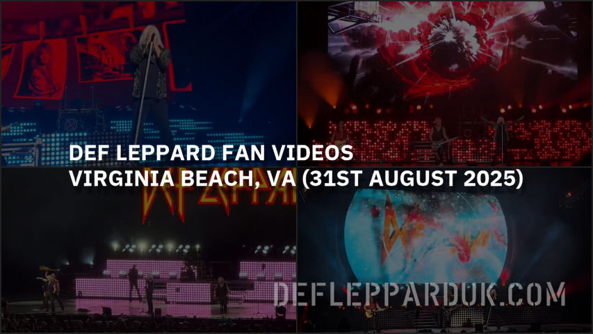 Def Leppard 2025 Fan Videos. Def Leppard 2025 Fan Videos.