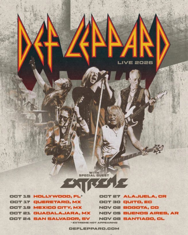 Def Leppard 2026.