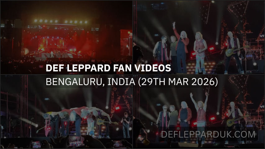Def Leppard 2026 Fan Videos. Def Leppard 2026 Fan Videos.