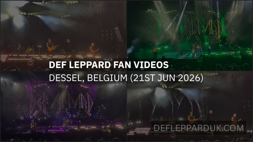 Def Leppard 2026 Fan Videos. Def Leppard 2026 Fan Videos.