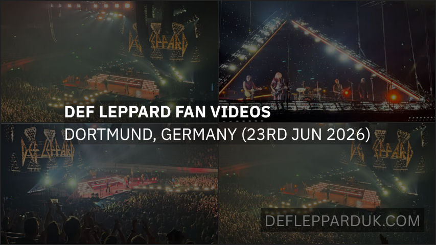 Def Leppard 2026 Fan Videos.