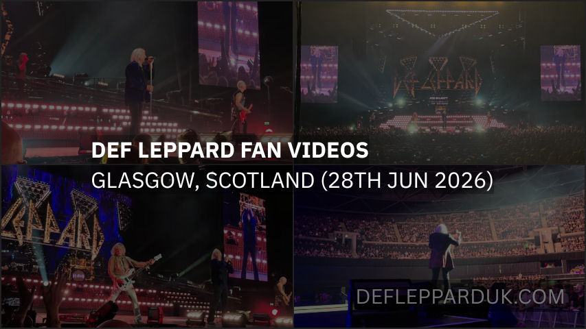 Def Leppard 2026 Fan Videos.