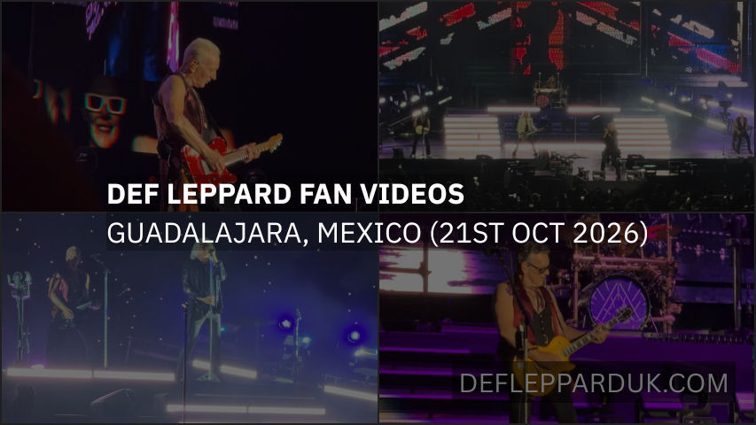 Def Leppard 2026 Fan Videos. Def Leppard 2026 Fan Videos.