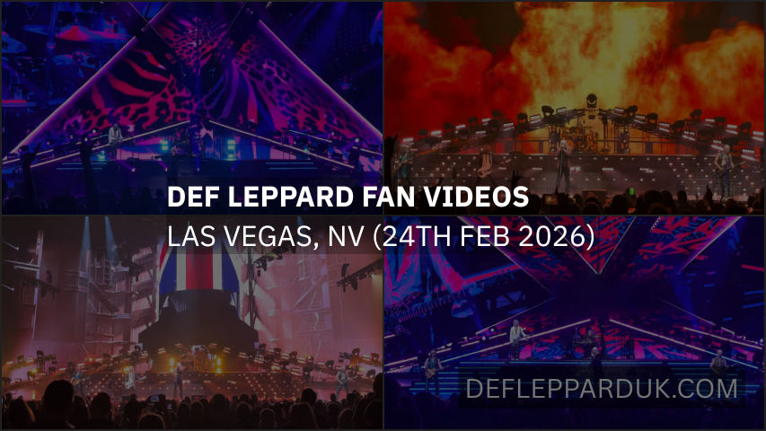Def Leppard 2026 Fan Videos.