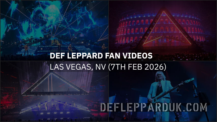 Def Leppard 2026 Fan Videos.