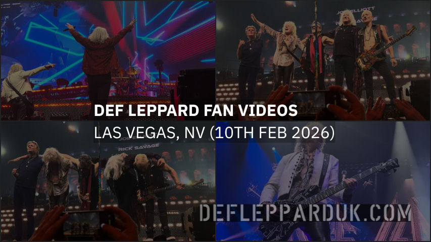 Def Leppard 2026 Fan Videos.