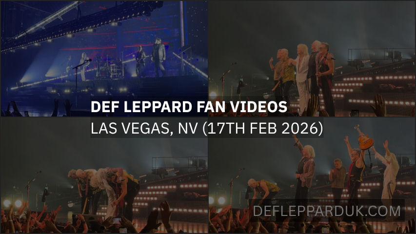 Def Leppard 2026 Fan Videos.