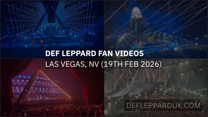 Def Leppard 2026 Fan Videos.