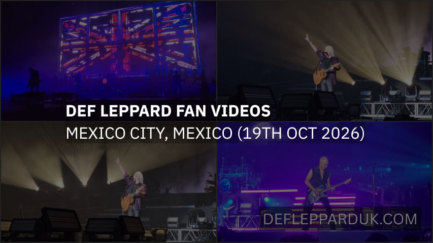 Def Leppard 2026 Fan Videos. Def Leppard 2026 Fan Videos.