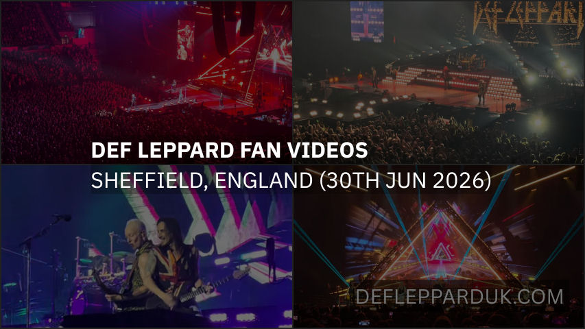 Def Leppard 2026 Fan Videos. Def Leppard 2026 Fan Videos.