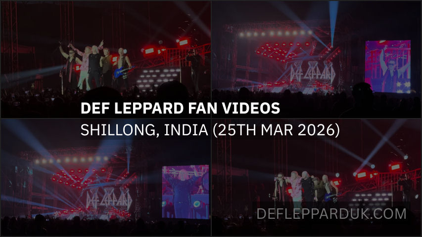 Def Leppard 2026 Fan Videos.