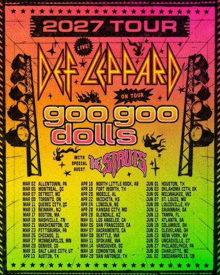 Def Leppard 2027. Def Leppard 2027.