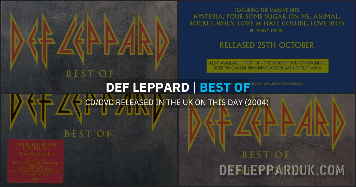 Def Leppard 2004.