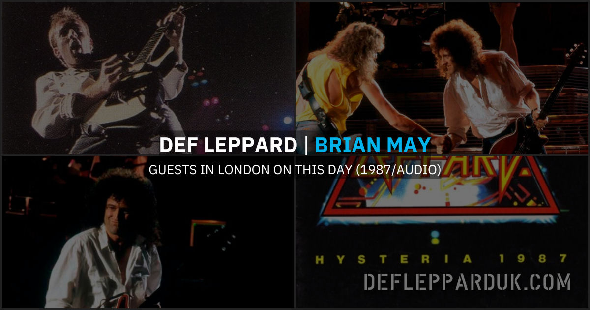 Def Leppard 1987. Def Leppard 1987.