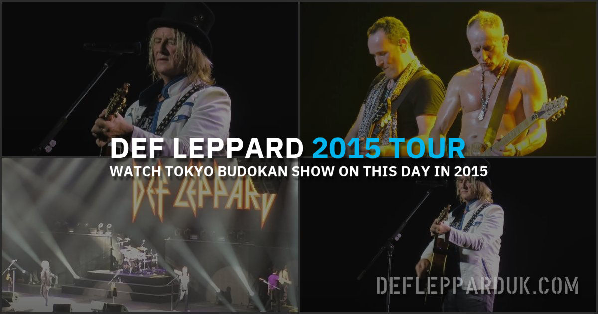 Def Leppard 2015.