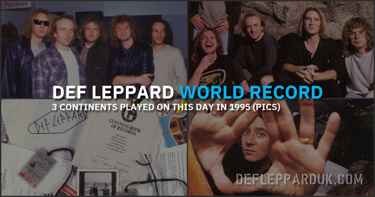 Def Leppard 1995.