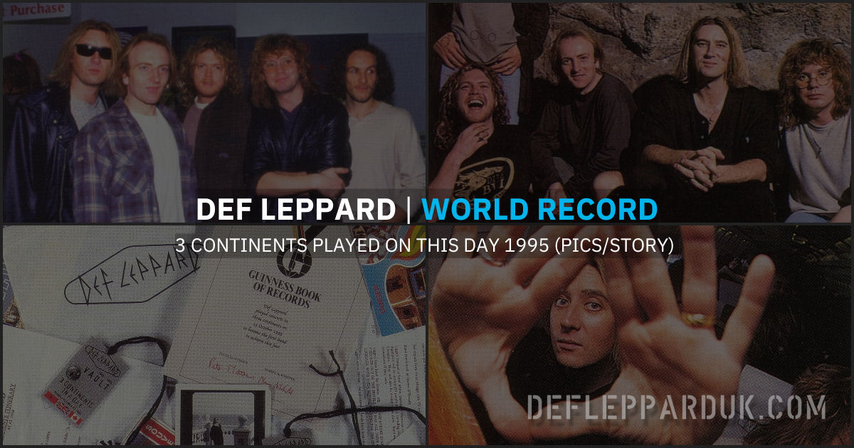 Def Leppard 1995. Def Leppard 1995.