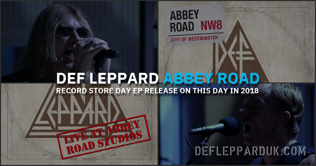 Def Leppard 2018. Def Leppard 2018.